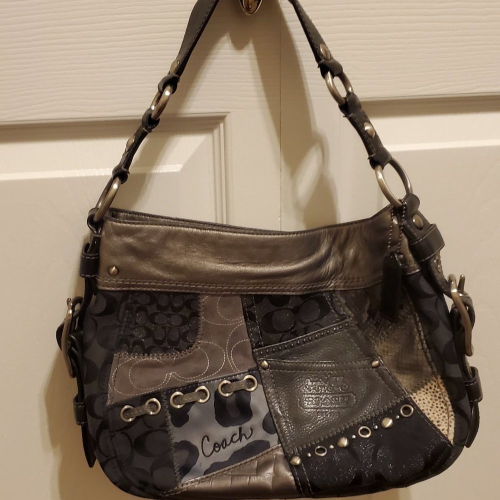 Coach Zoe Patchwork bag